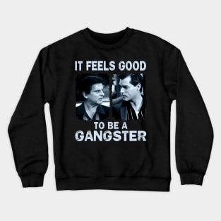 Graphic Gangster Vintage Funny Gift Crewneck Sweatshirt